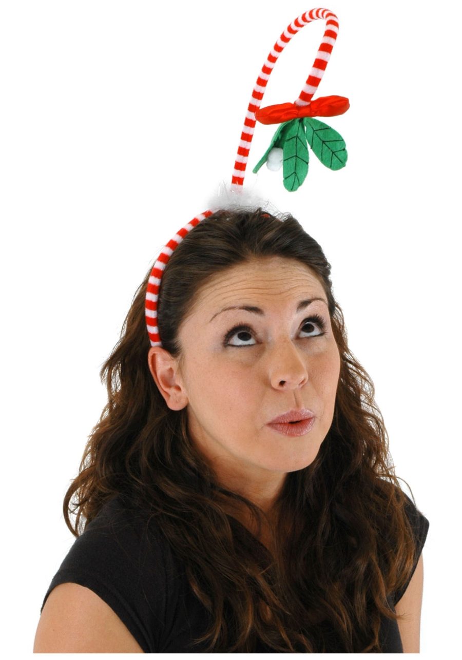 Springy Mistletoe Costume Headband