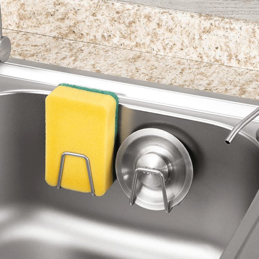 Stainless Steel Smart Sink Sponge Holder