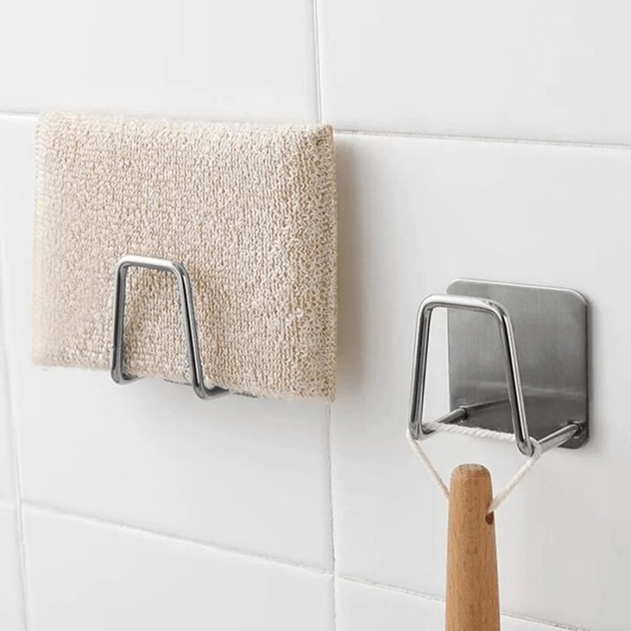 Stainless Steel Smart Sink Sponge Holder