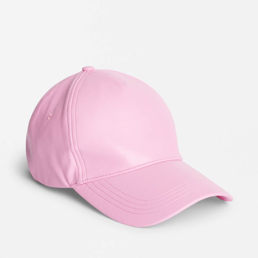 Stand Studio Connie Faux Leather Baseball Cap