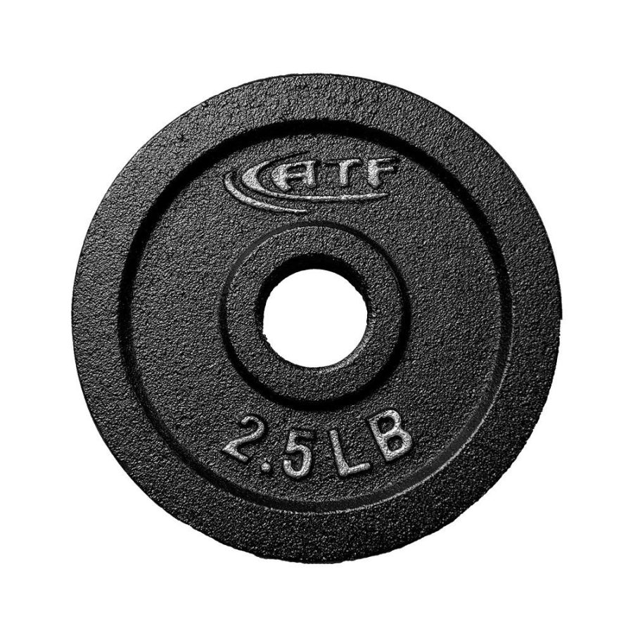 Steel weightlifting plates