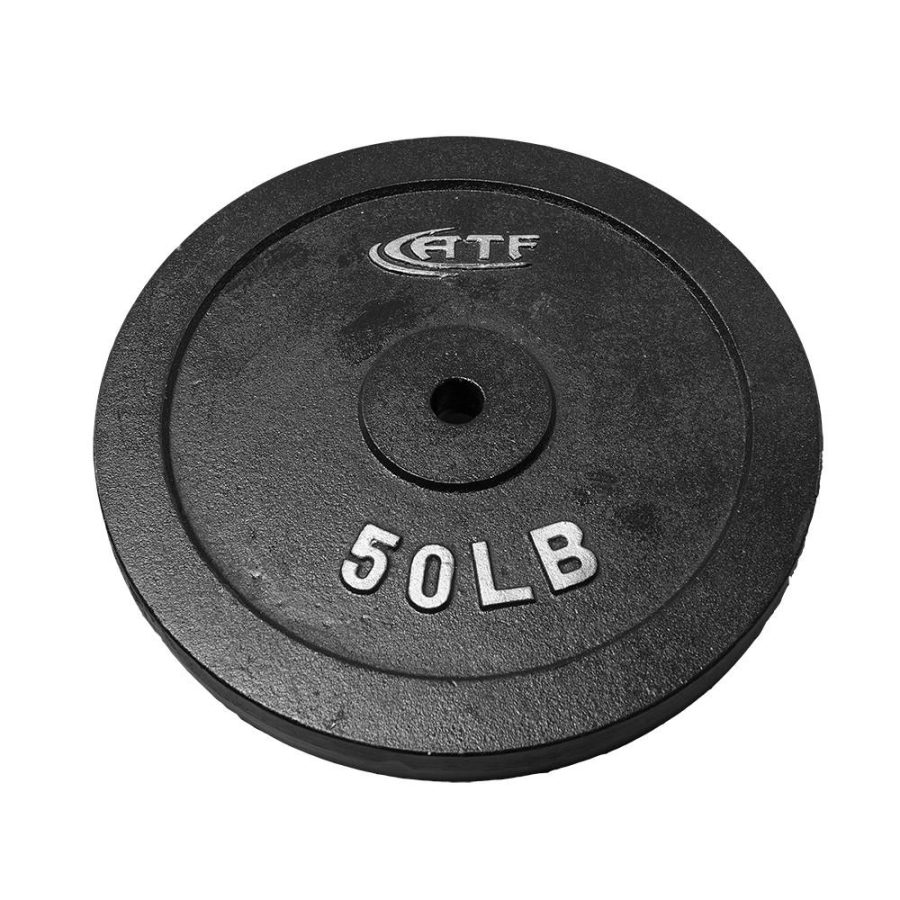 Steel weightlifting plates