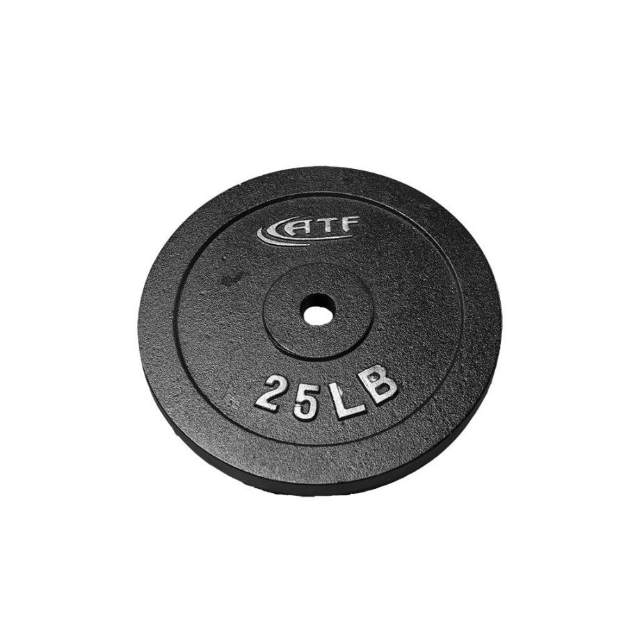 Steel weightlifting plates