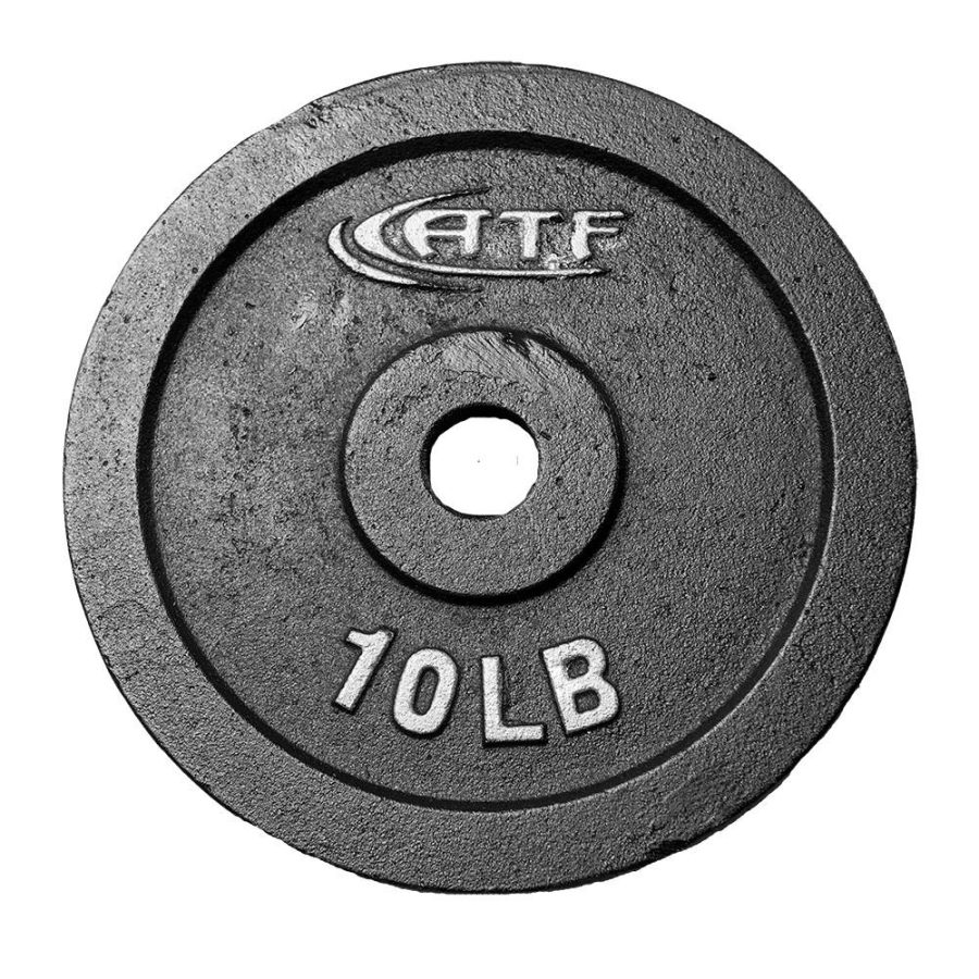 Steel weightlifting plates