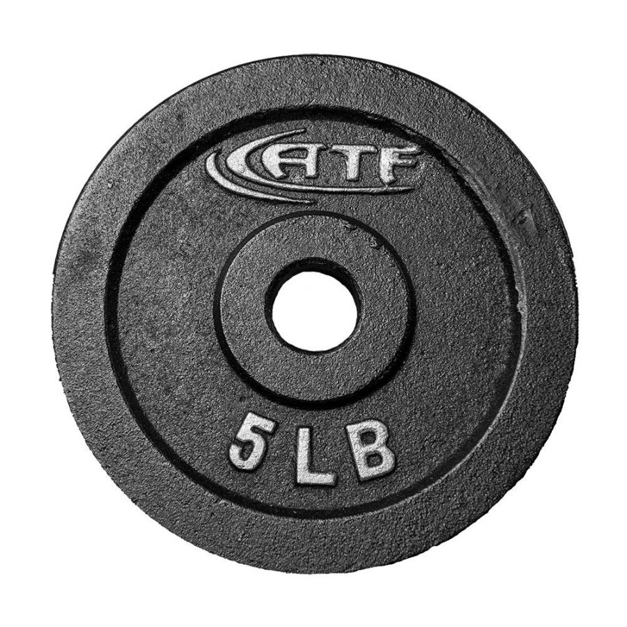 Steel weightlifting plates