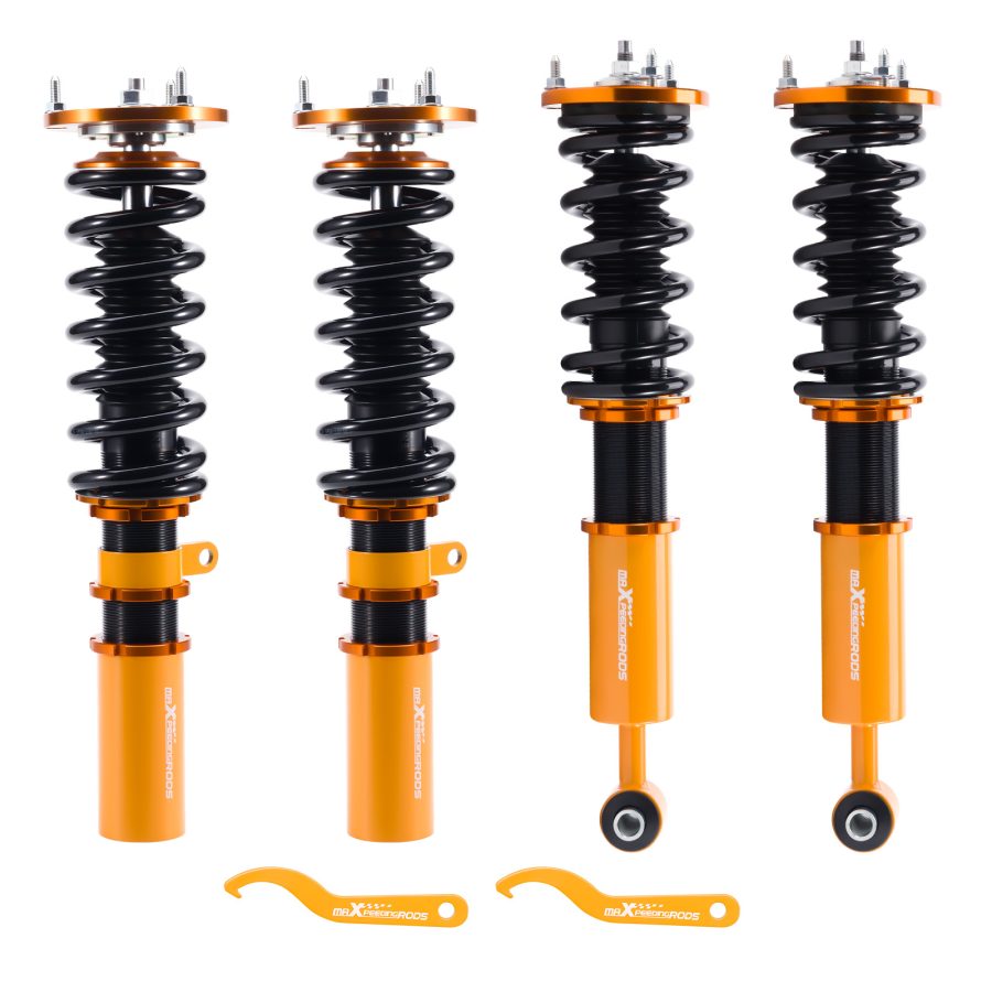 Street Coilovers Suspension Spring Strut Kit Compatible for BMW 5 series E60 2004-2010 Sedan RWD lowering kit