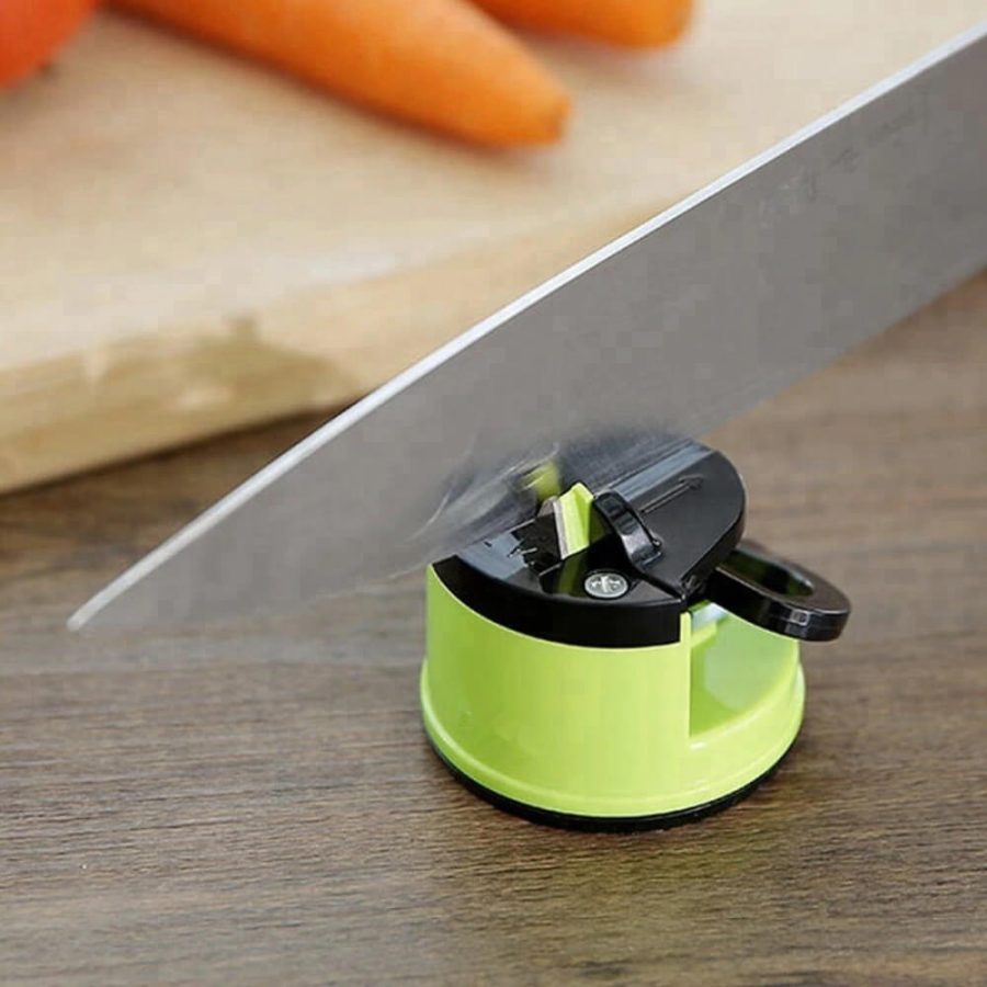 Suction Cup Whetstone Knife Sharpener