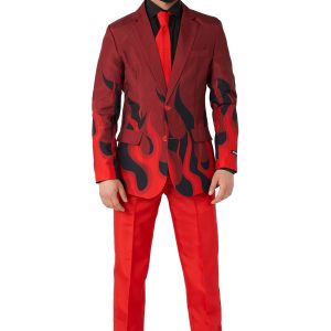 Suitmeister Devil Red Mens Suit