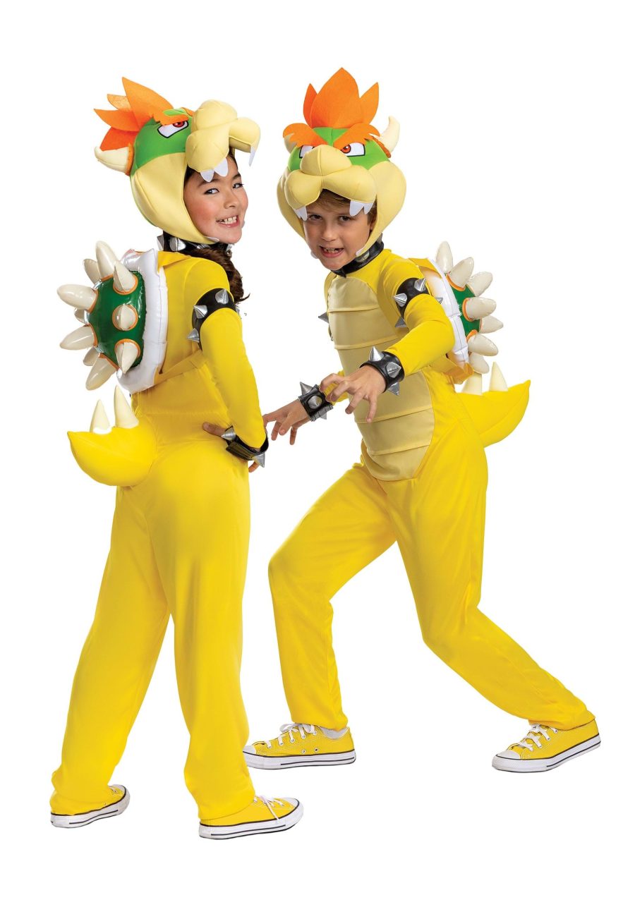 Super Mario Brothers Kid's Bowser Deluxe Costume