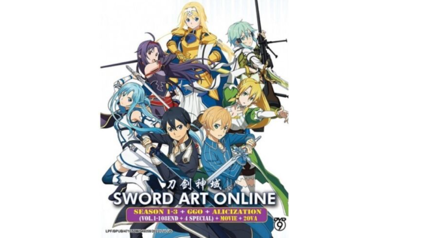 Sword Art Online Season 1-3 & Alicization Complete Anime DVD