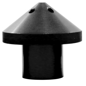 T-H MARINE GFELLGBKDP GFEL-LG-BK-DP G-Force Eliminator Trolling Motor Prop Nut for Lowrance Ghost – Black, one Size