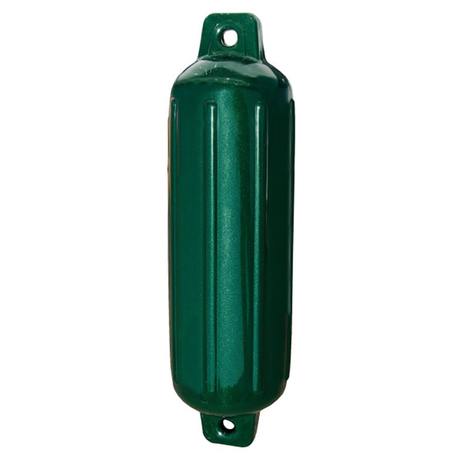 TAYLOR MADE 252054 Storm Gard 5.5 INCH x 20 INCH Inflatable Vinyl Fender - Emerald Green