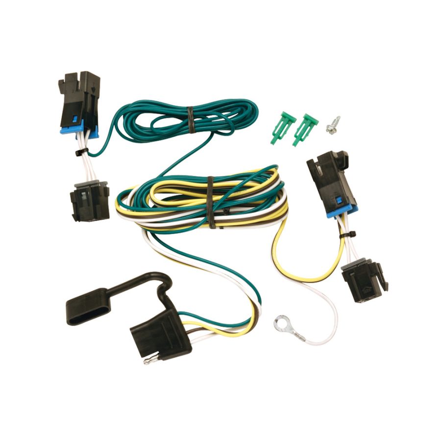 TEKONSHA 118392 T-One T-Connector Harness, 4-Way Flat, Compatable with 2003-2014 Chevrolet Express 1500, 2003-2022 Chevrolet Express 2500, 2003-2022 Chevrolet Express 3500, 2003-2014 GMC Savana 1500, 2003-2022 GMC Savana 2500, 2003-2022 GMC Savana 3500,