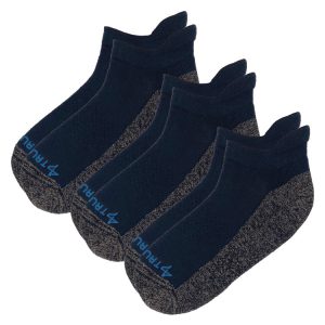 TRU47 Black Merino Wool Grounding Socks – Low Cut