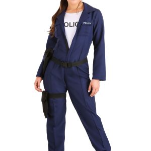 Tactical Cop Women’s Jumpsuit Costume