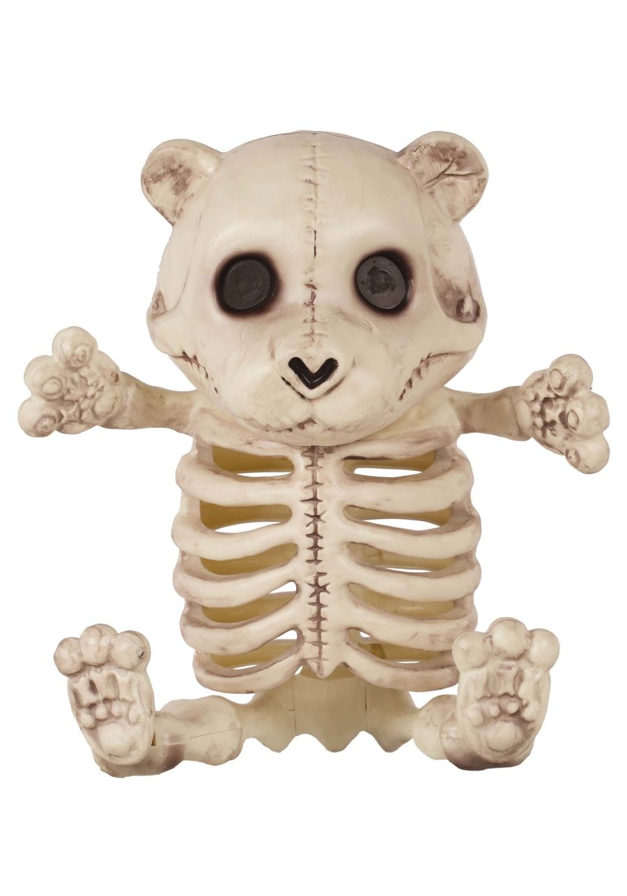 Teddy Bear Skeleton Decoration