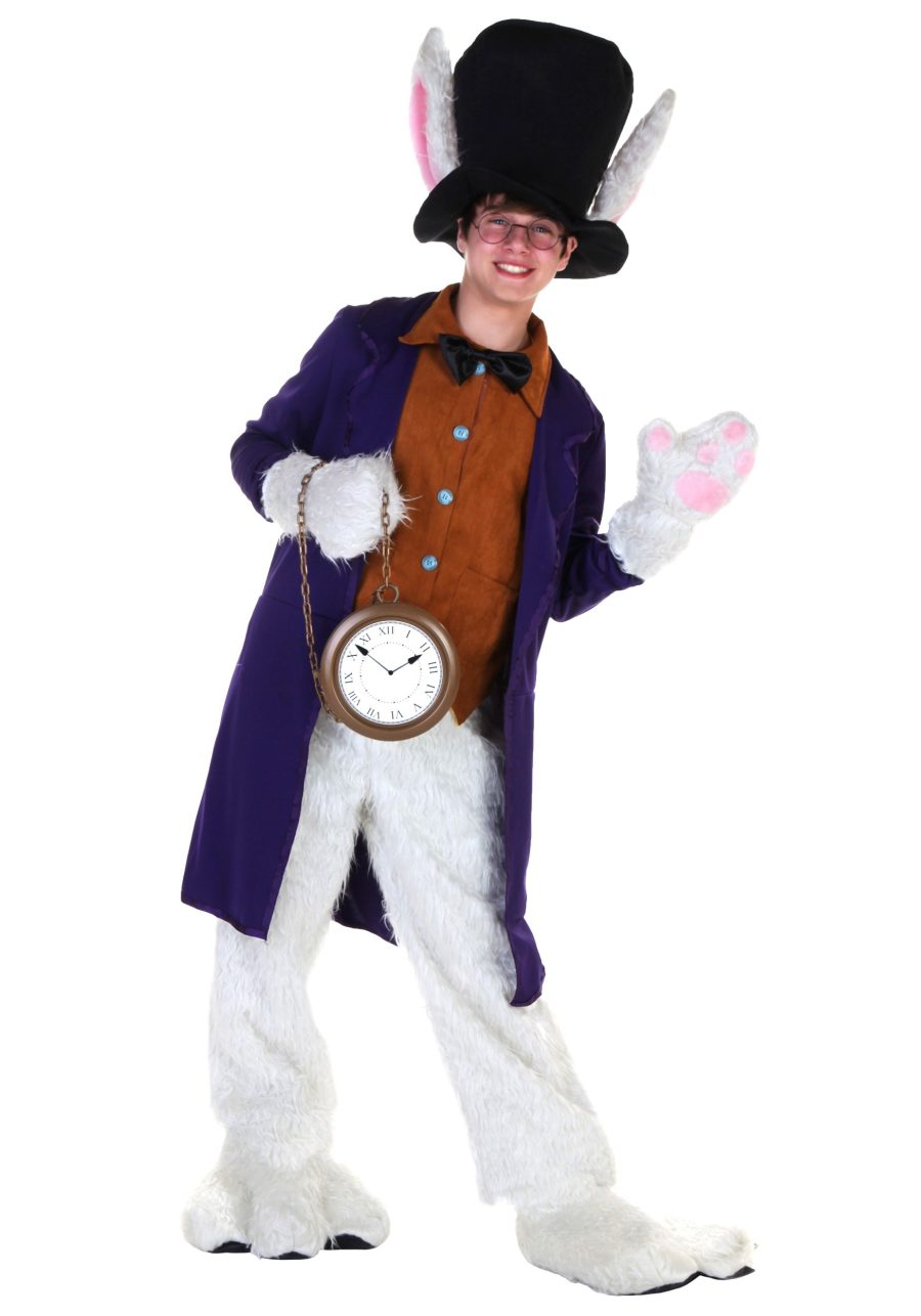 Teen Wonderland White Rabbit Costume