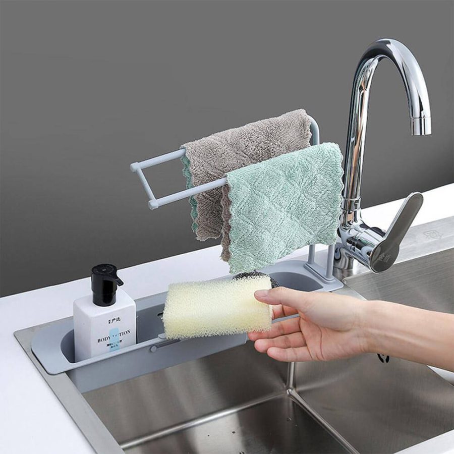 Telescopic Sink Storage Rack