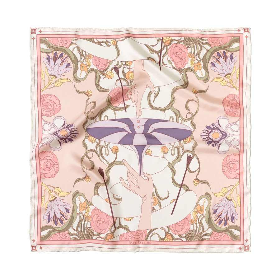 "The Dreamer" Bandana Silk Scarf