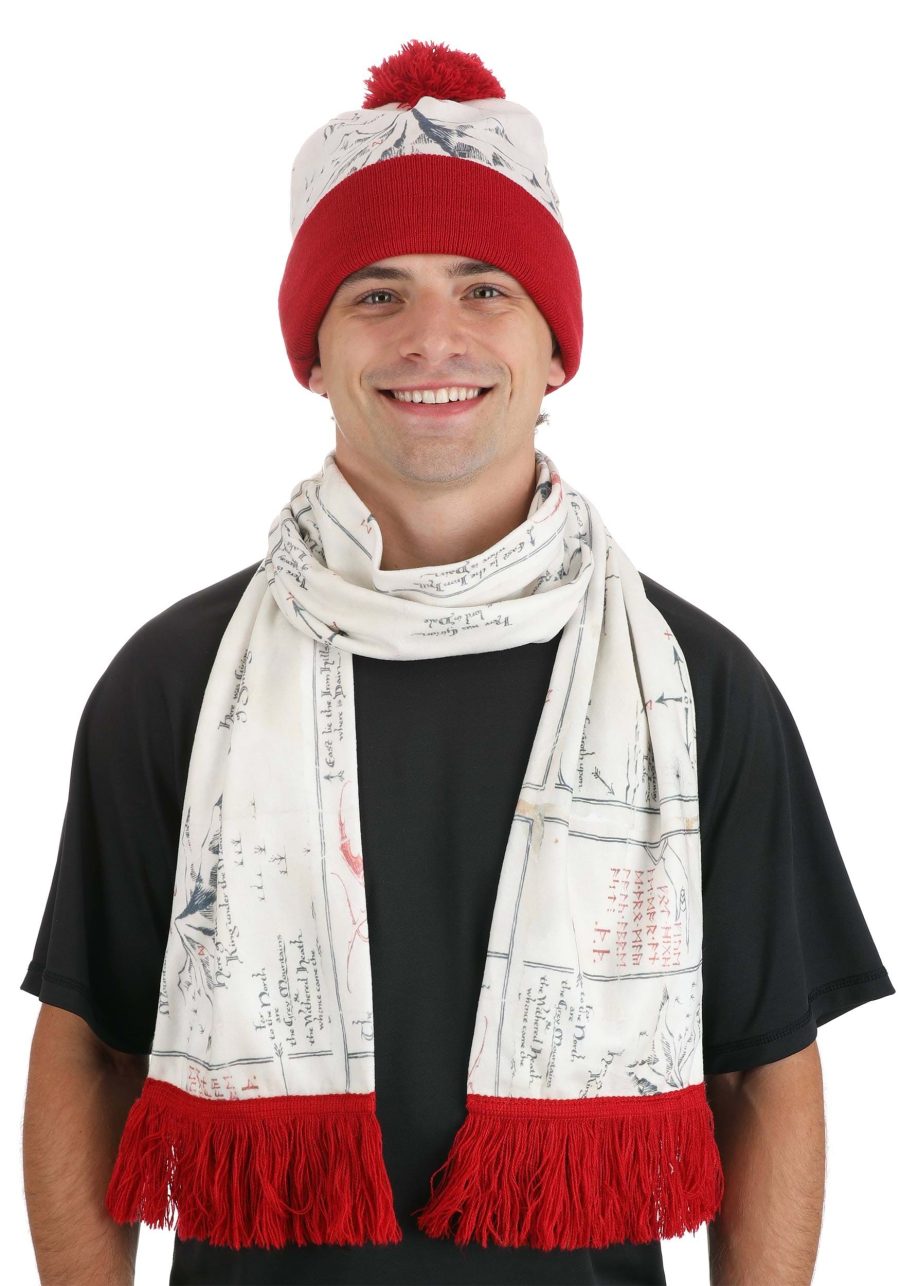 The Hobbit Knit Hat & Scarf Set for Adults