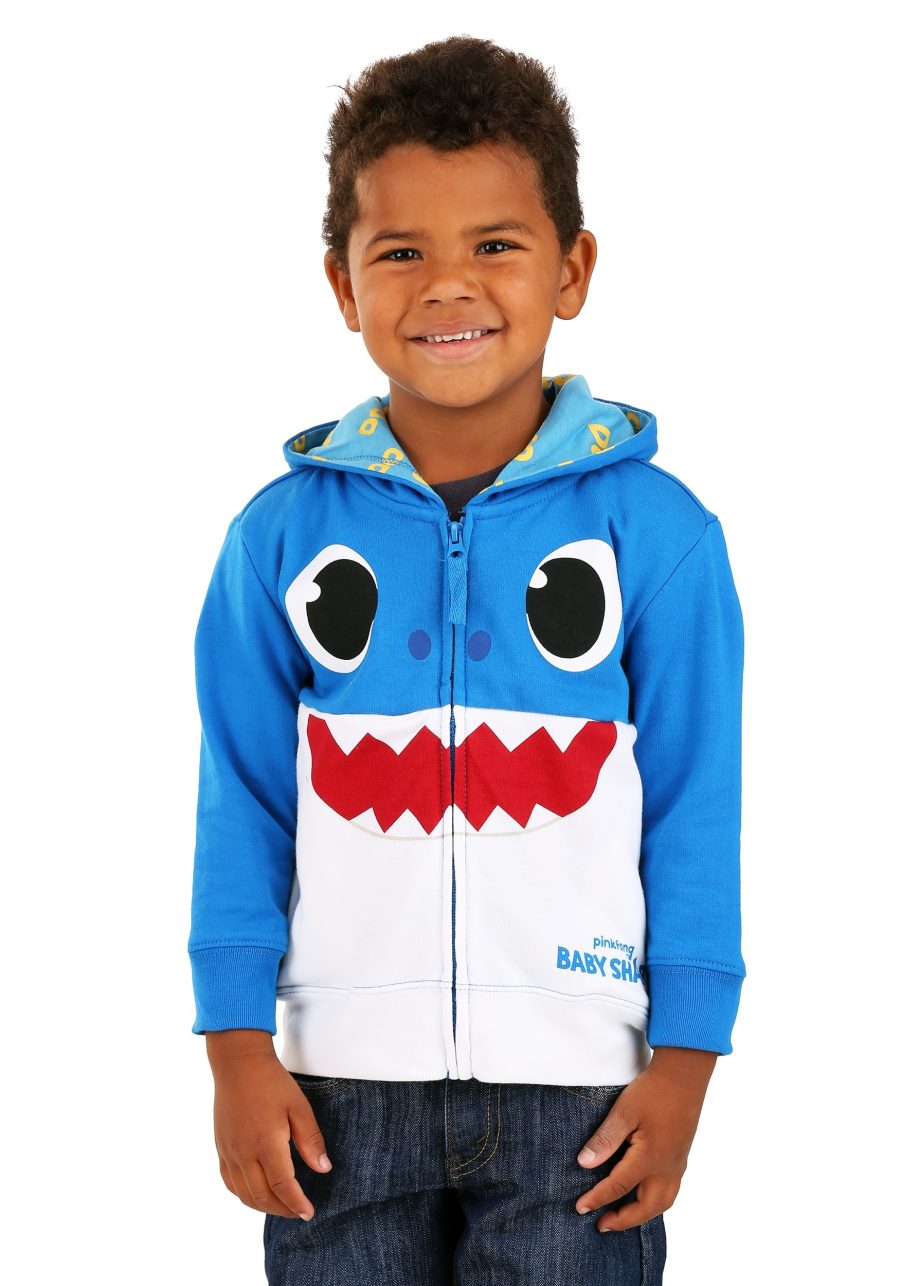 Toddler Baby Shark Blue Costume Hoodie