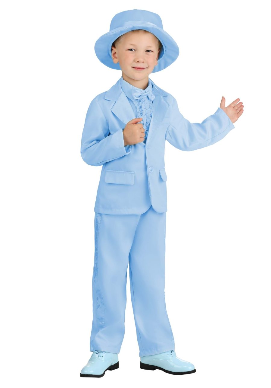 Toddler Blue Tuxedo Costume