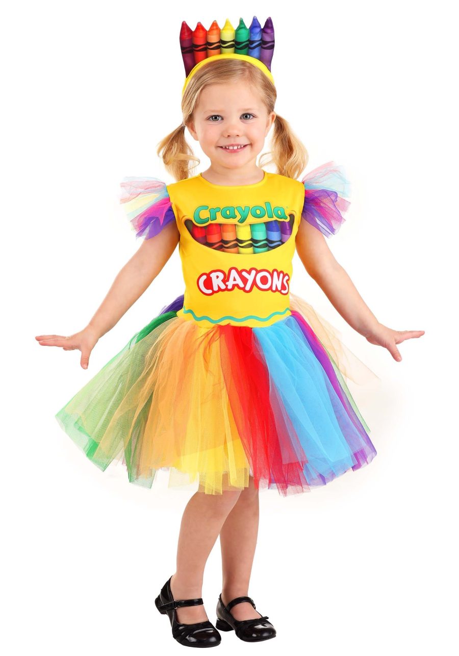 Toddler Crayon Box Costume Dress