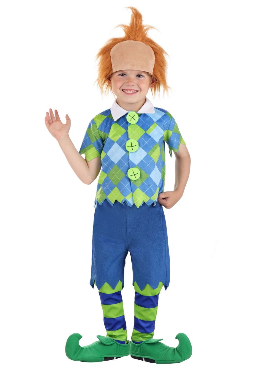 Toddler Deluxe Plaid Munchkin Costume