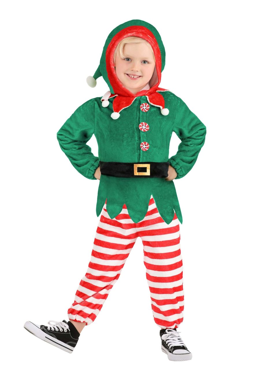 Toddler Elf Jumpsuit Costume