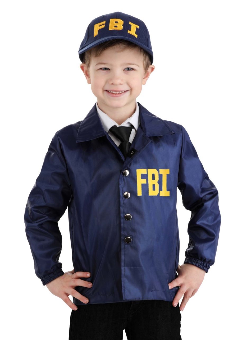 Toddler FBI Costume