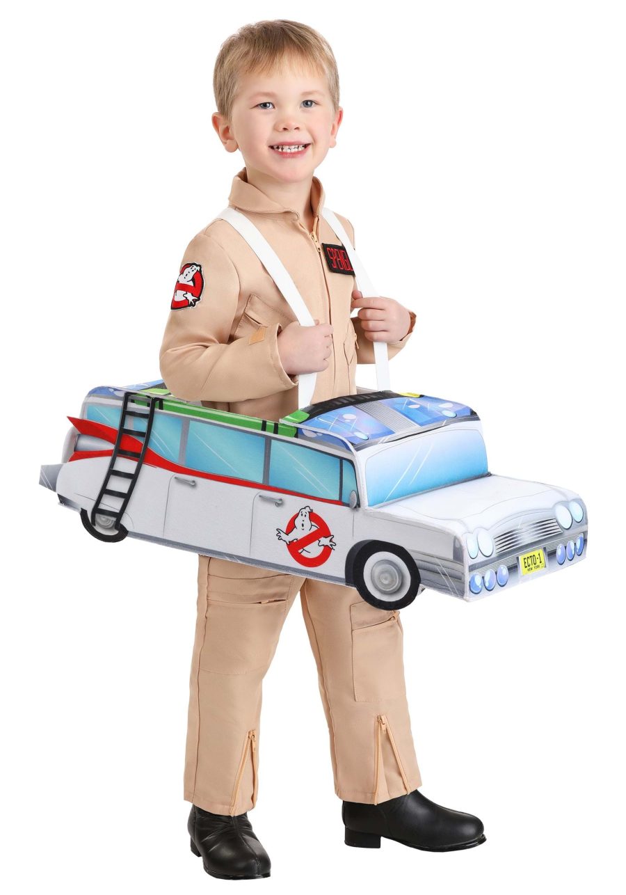 Toddler Ghostbusters Ecto-1 Ride In Costume