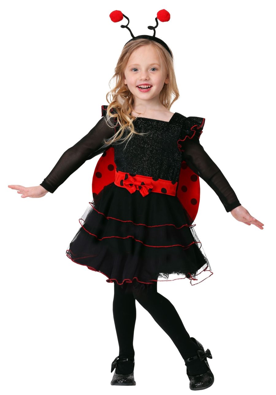 Toddler Girl's Sweet Ladybug Costume