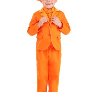 Toddler Orange Tuxedo Costume