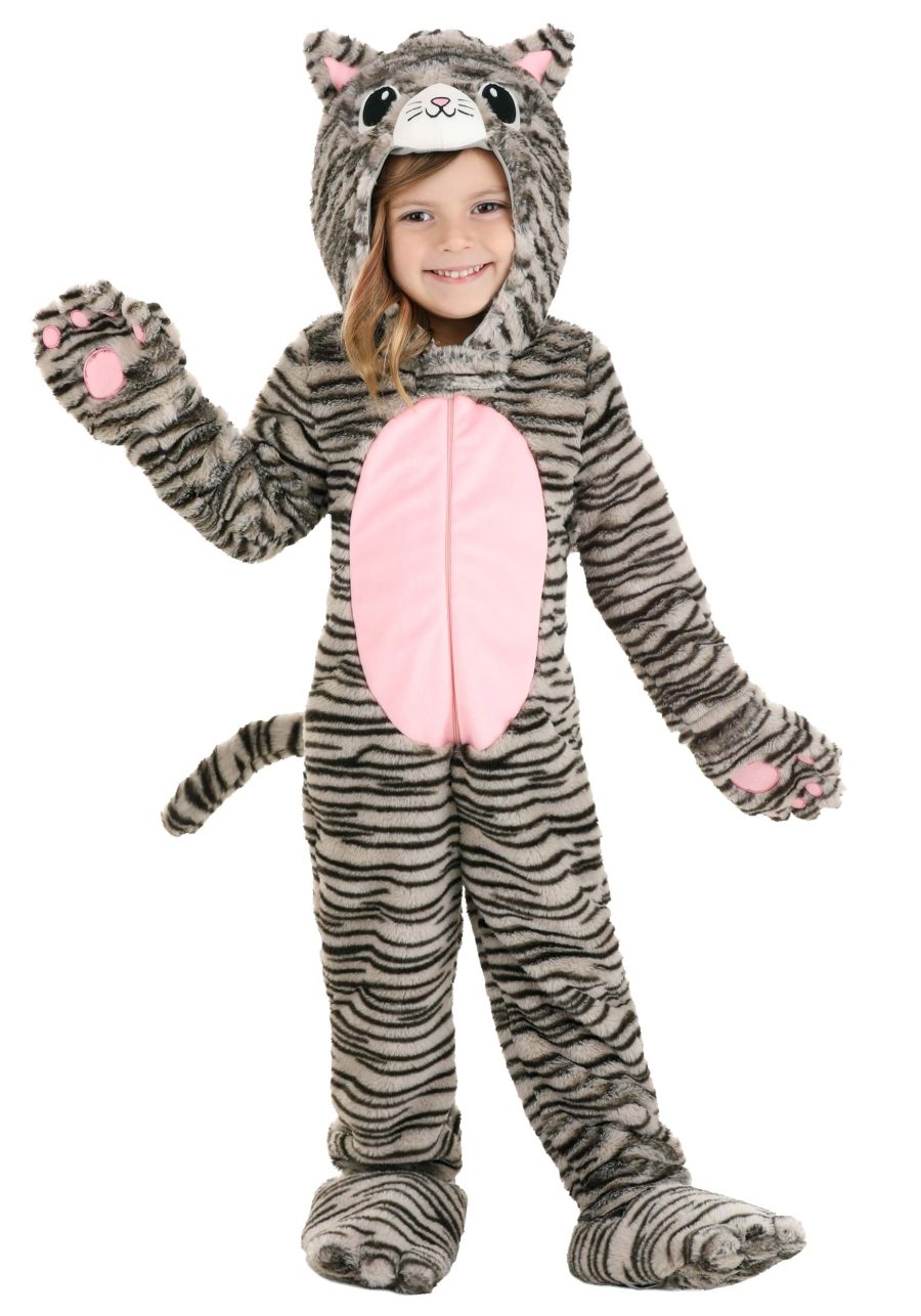 Toddler Premium Tabby Kitty Cat Costume