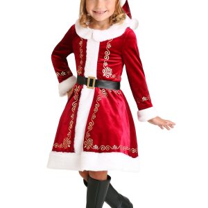 Toddler's Santa Dress Costume