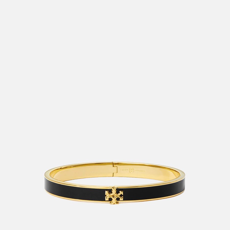 Tory Burch Kira Gold-Plated and Enamel Bracelet - S