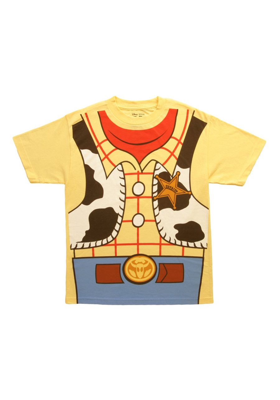 Toy Story I Am Woody Men's Costume T-Shirt