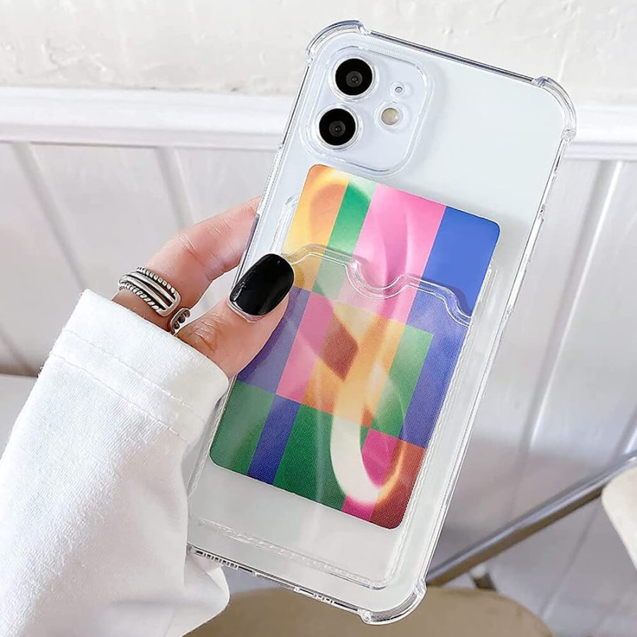 Transparent Silicone Wallet Case