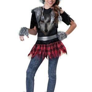 Tween Girls Werewolf Costume