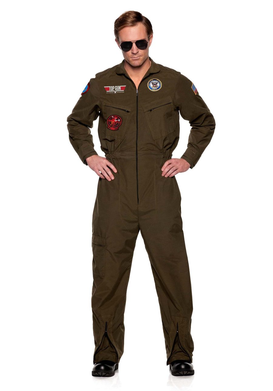 US Navy Top Gun Men's Jumpsuit Costume