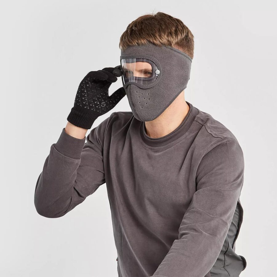 Unisex Full Face Protection Anti-Fog Face Mask