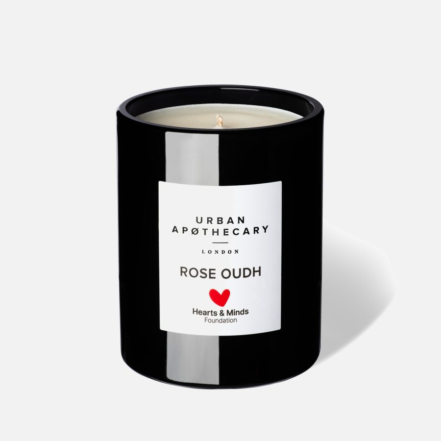 Urban Apothecary Hearts & Minds Foundation Rose Oudh Charity Candle - 300g