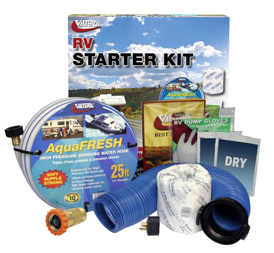 VALTERRA K88121 Standard RV Accessory Starter Kit with Water Regulator