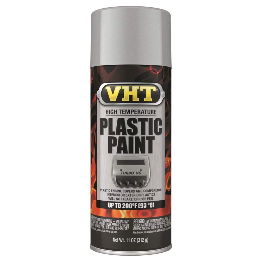 VHT SP824 HIGH TEMPERATURE PLASTIC PAINT 11 OZ. ALUMINUM