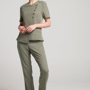 Valencia Faux Linen Tunic