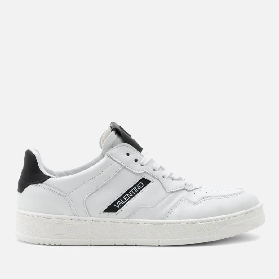 Valentino Men's Apollo Basket Leather and Suede Trainers - UK 8