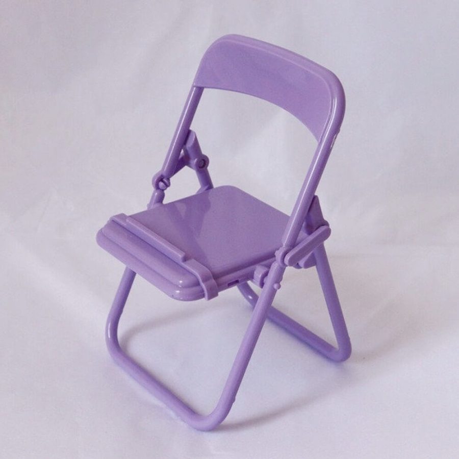 Versatile Mini Folding Chair Phone Stand