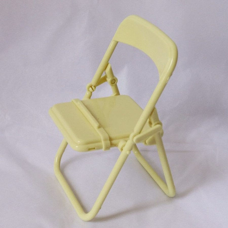 Versatile Mini Folding Chair Phone Stand