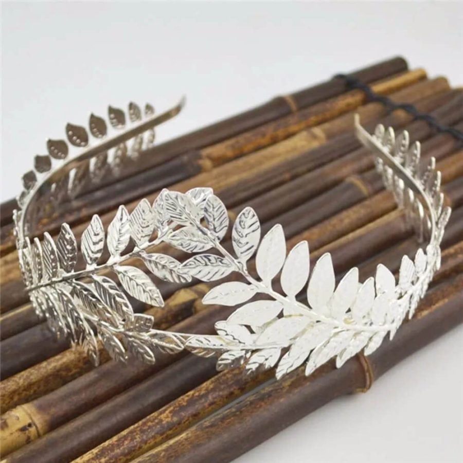 Vintage Leaf Tiara Bridal Crown Hairband