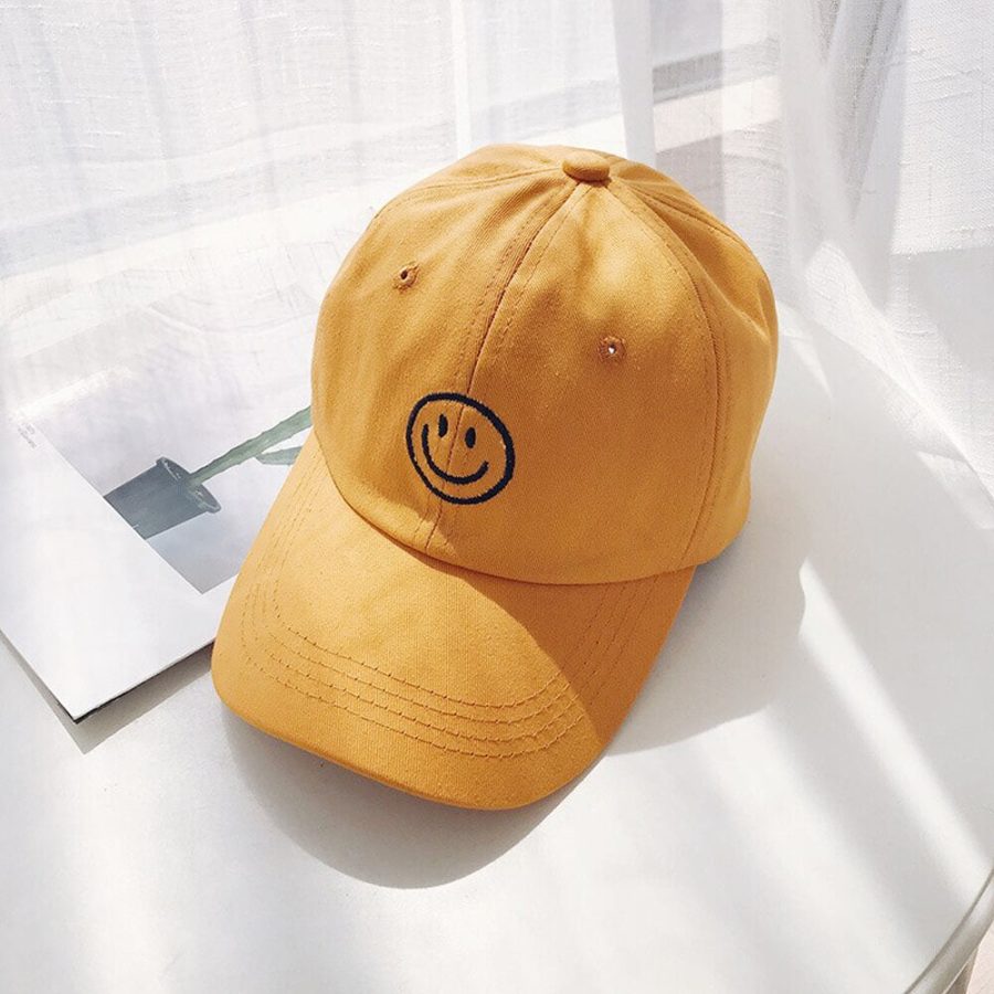 Vintage Smiley Face Hat